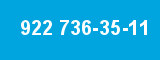 922 736-35-11 922 736-35-11